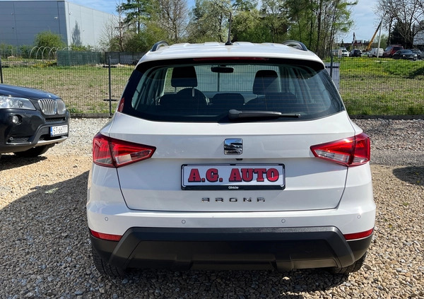 Seat Arona cena 62900 przebieg: 51000, rok produkcji 2019 z Nowe Miasto Lubawskie małe 379